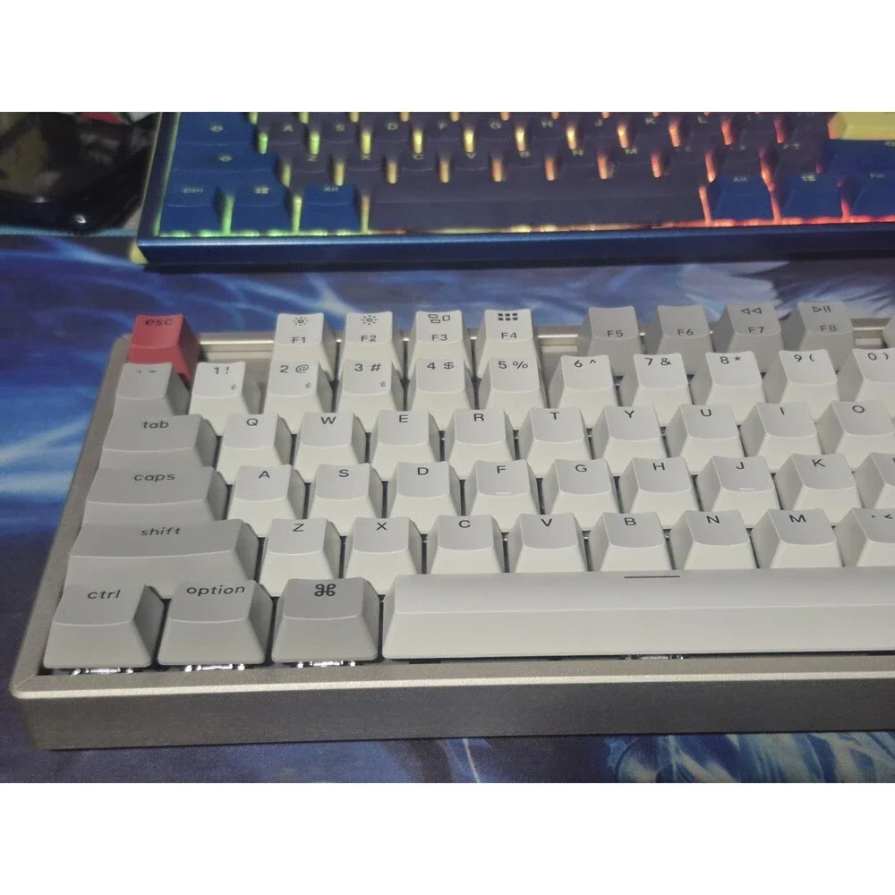 Keychron K8 Wireless Mechanical Keyboard K8 Optical White Backlight Red Switch